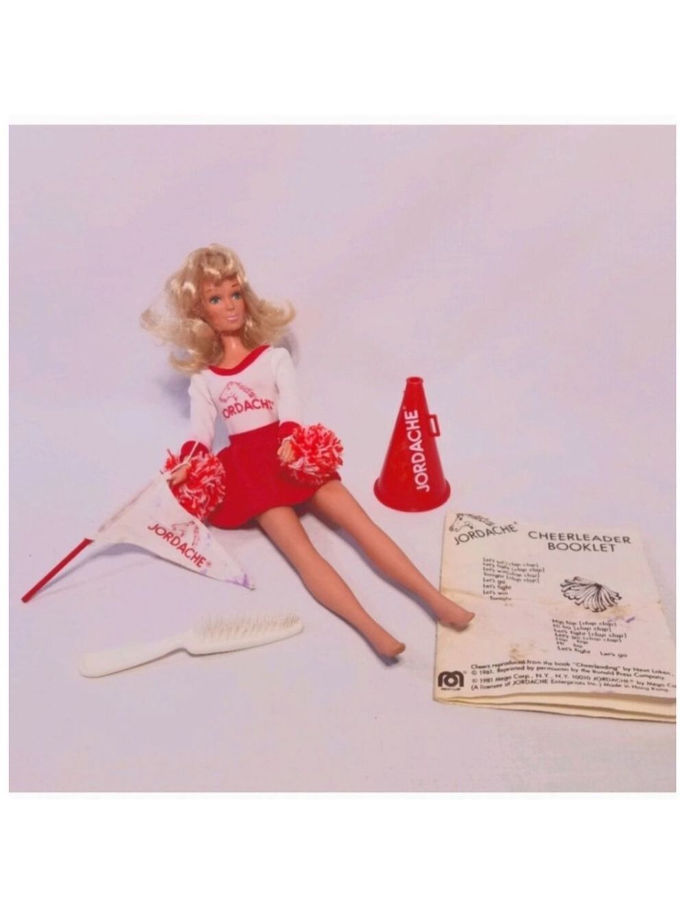 Jordache Cheerleader Barbie with Accessories